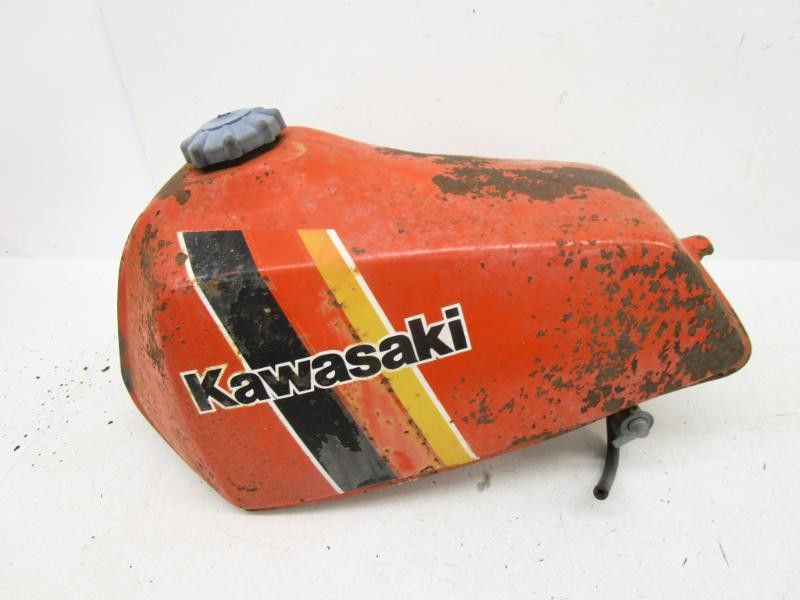80 Kawasaki KL 250 A3 Gas Fuel Tank 51001-1021-D1 1980 - cyclesrus.net